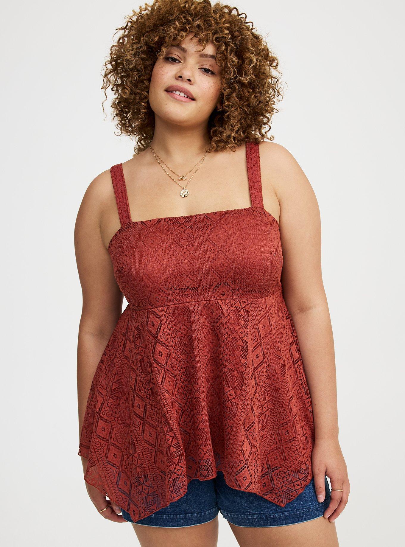 Hanky Hem Babydoll Tank