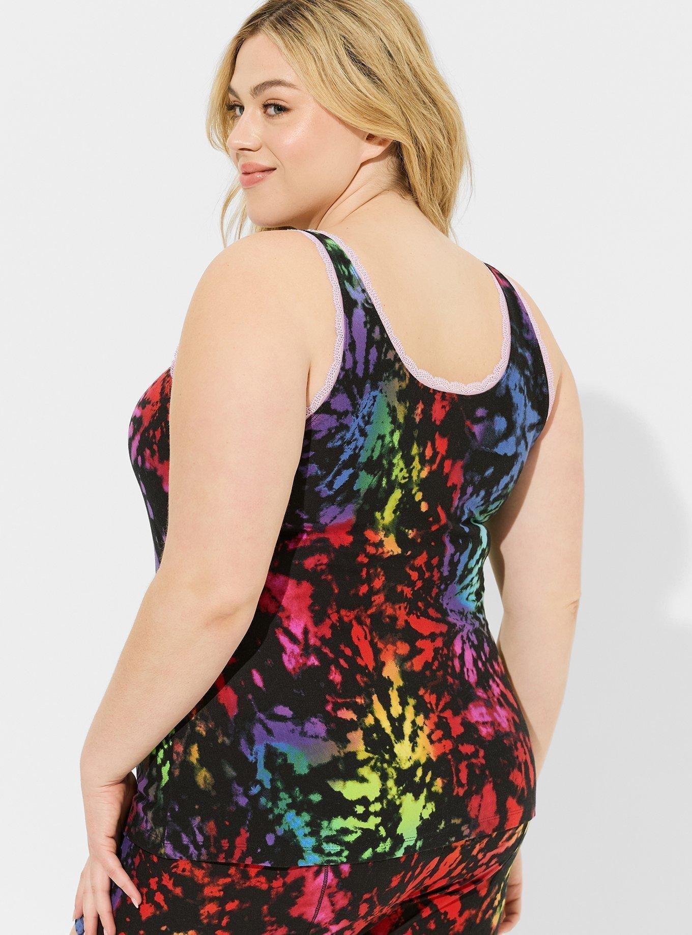 Foxy Lace-Trim Sleep Tank
