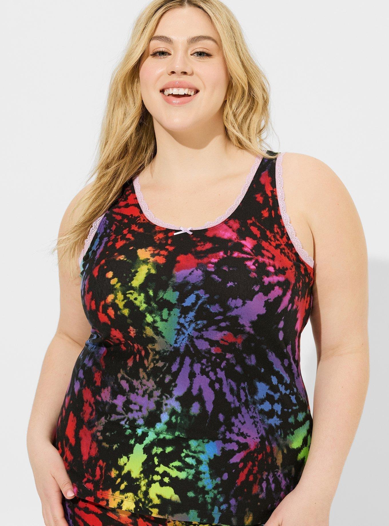 Foxy Lace-Trim Sleep Tank