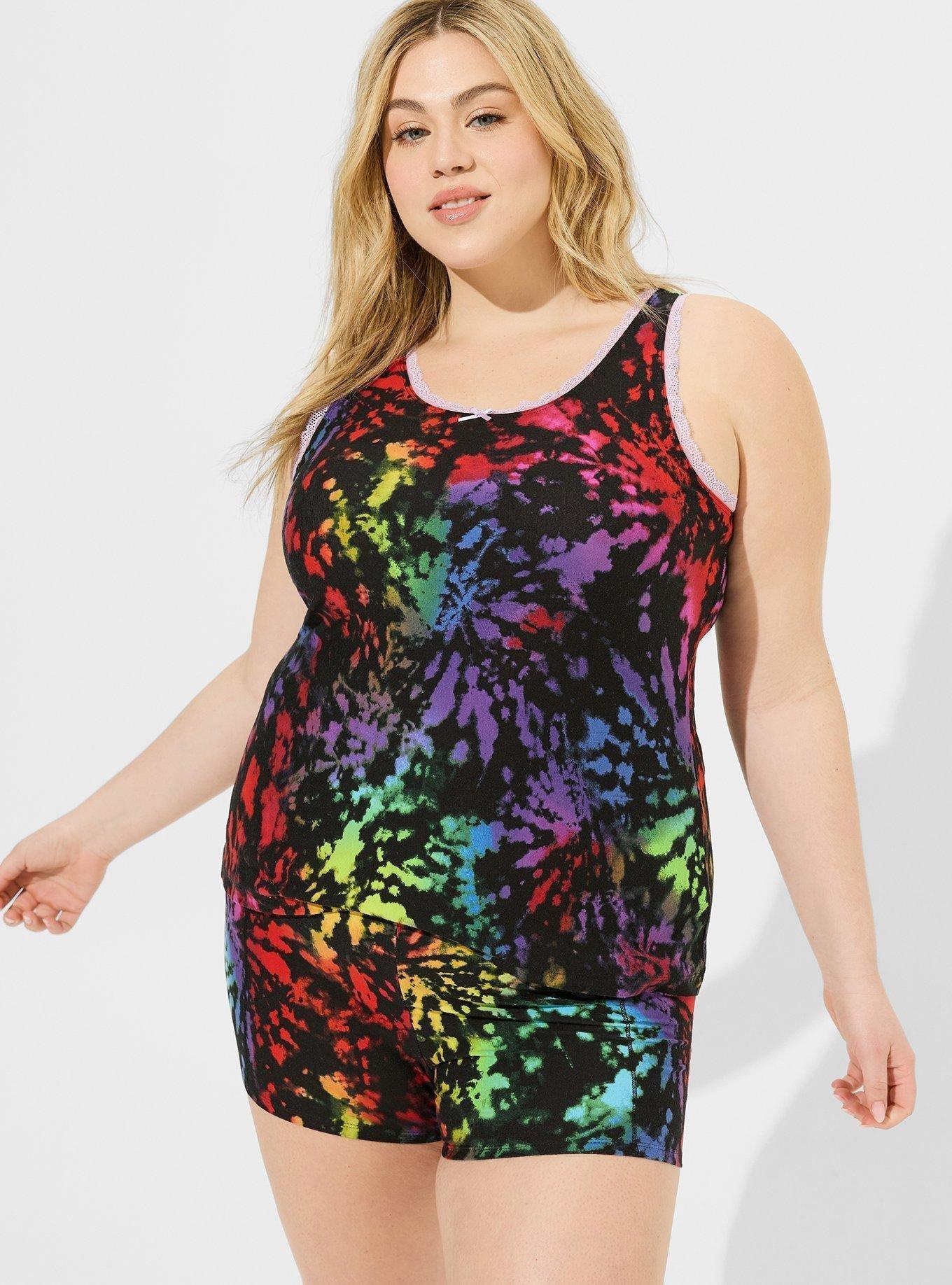 Foxy Lace-Trim Sleep Tank