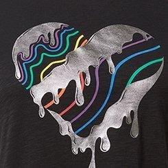 Super Soft Slub Classic Sleep Tee, RAINBOW HEARTS, swatch