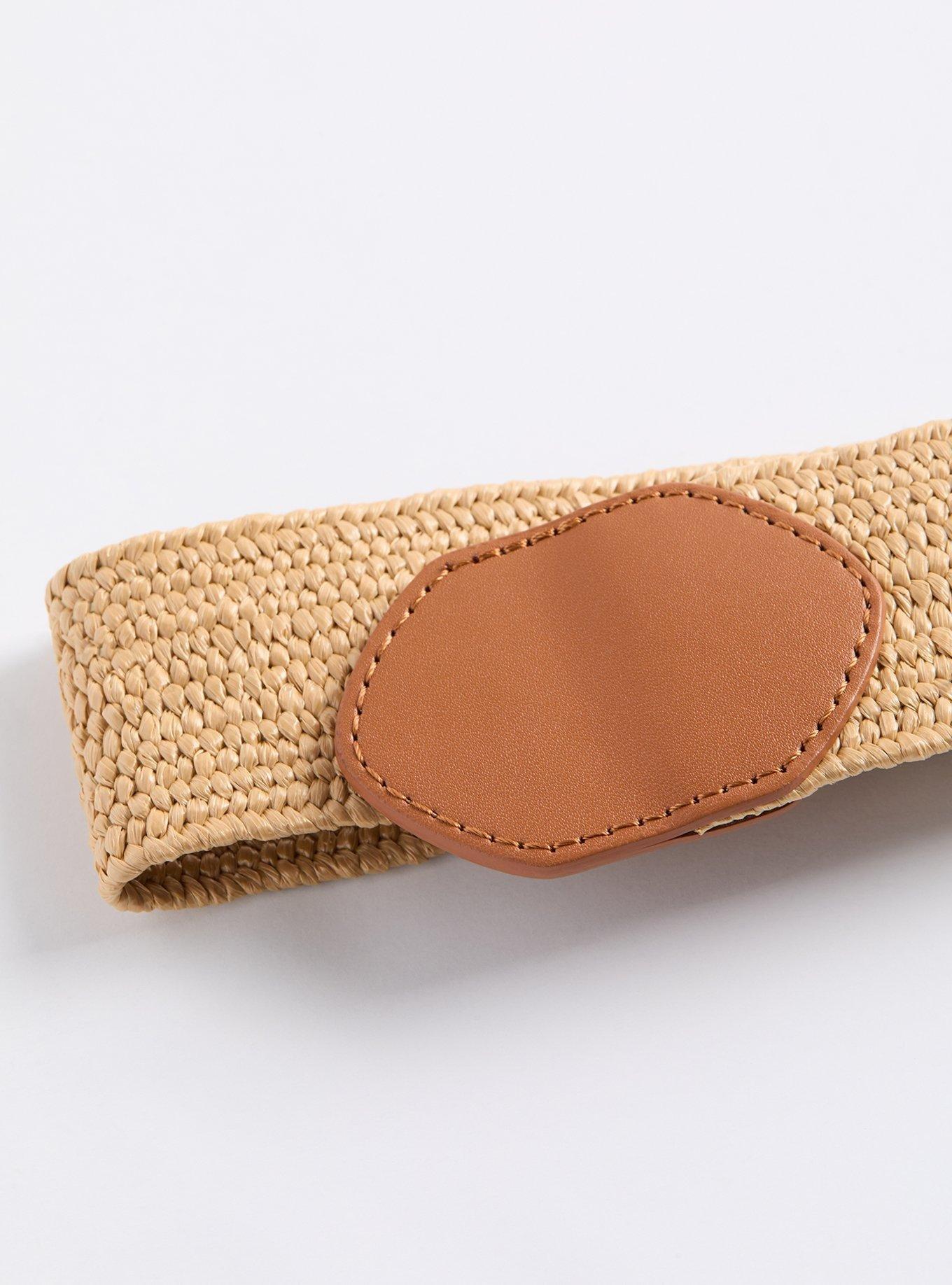 Raffia Whipstitch Belt