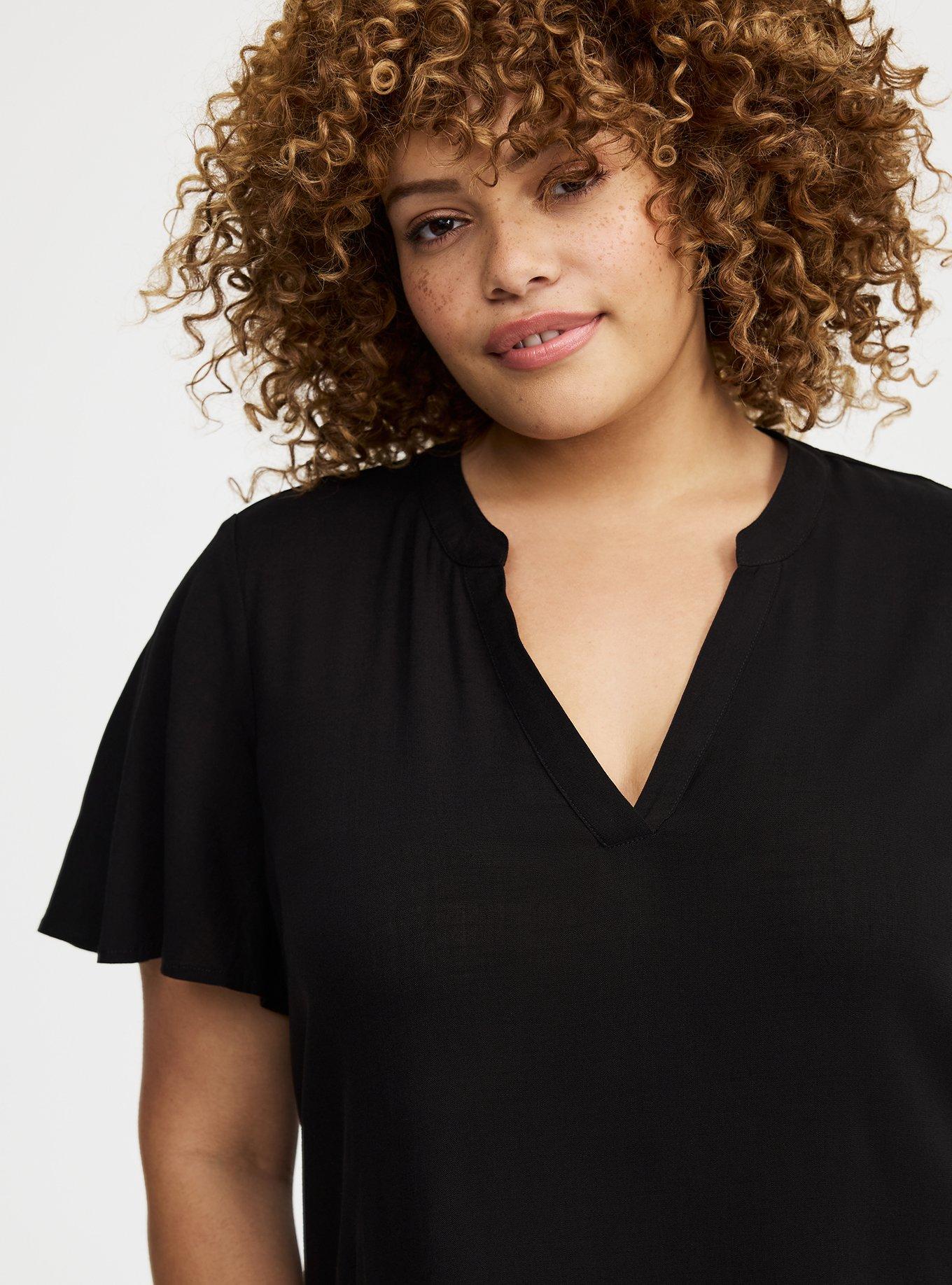 Flutter Sleeve Top