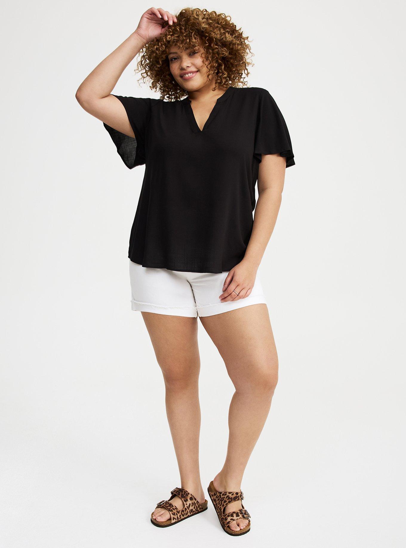 Flutter Sleeve Top