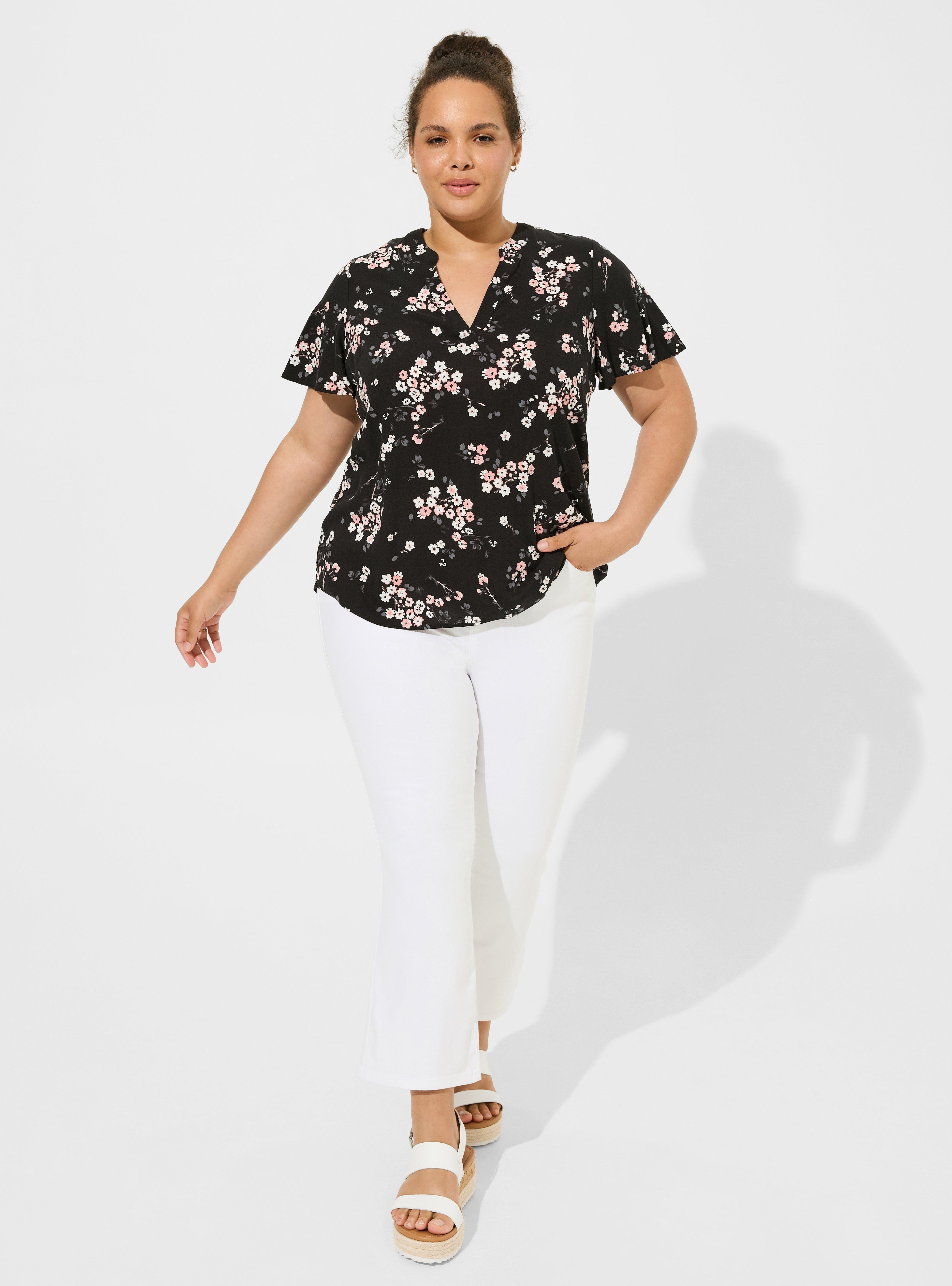 Flutter Sleeve Top