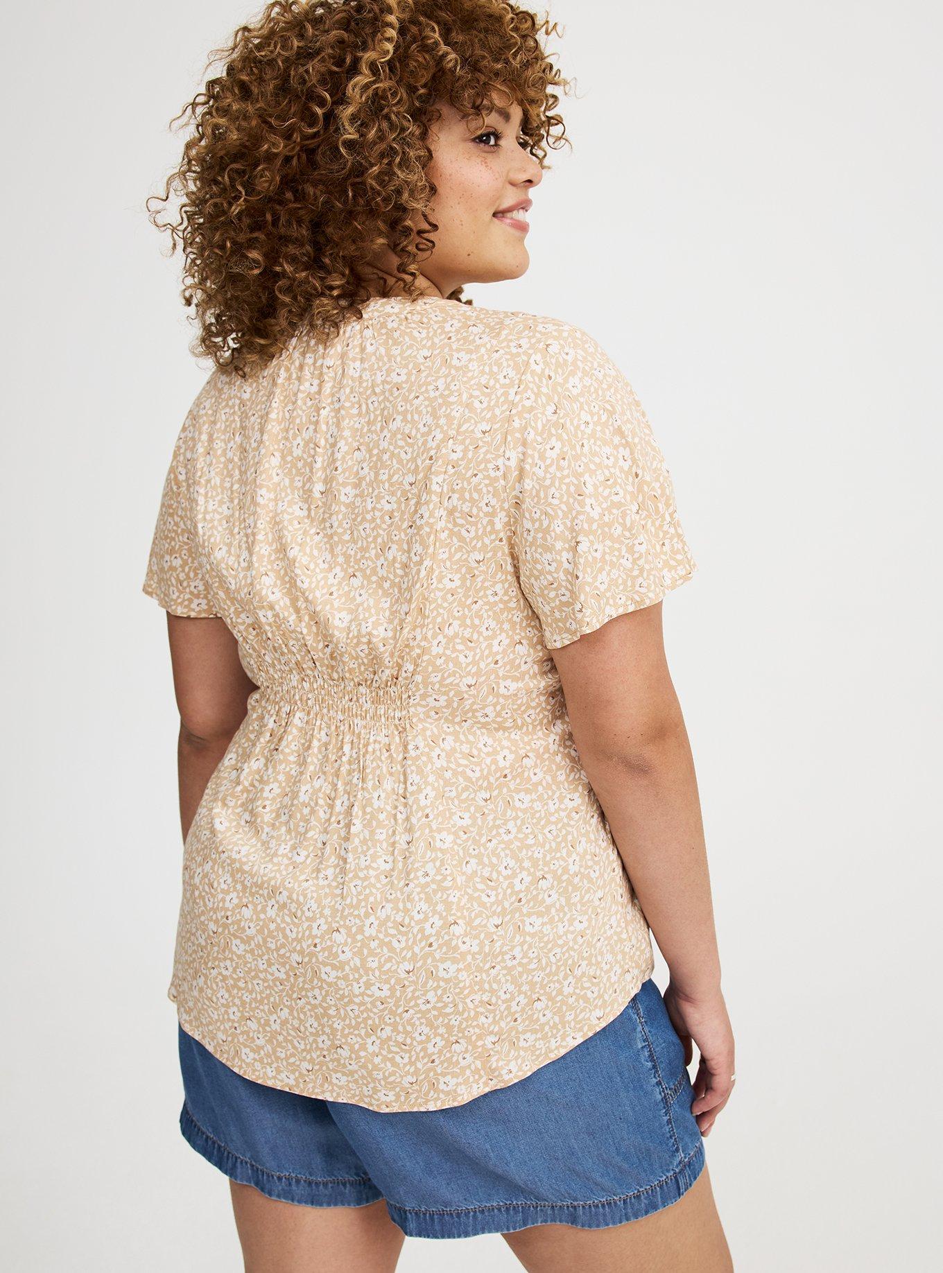 Flutter Sleeve Top
