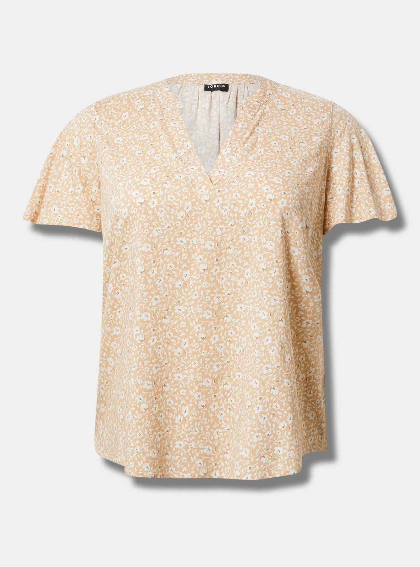 Flutter Sleeve Top