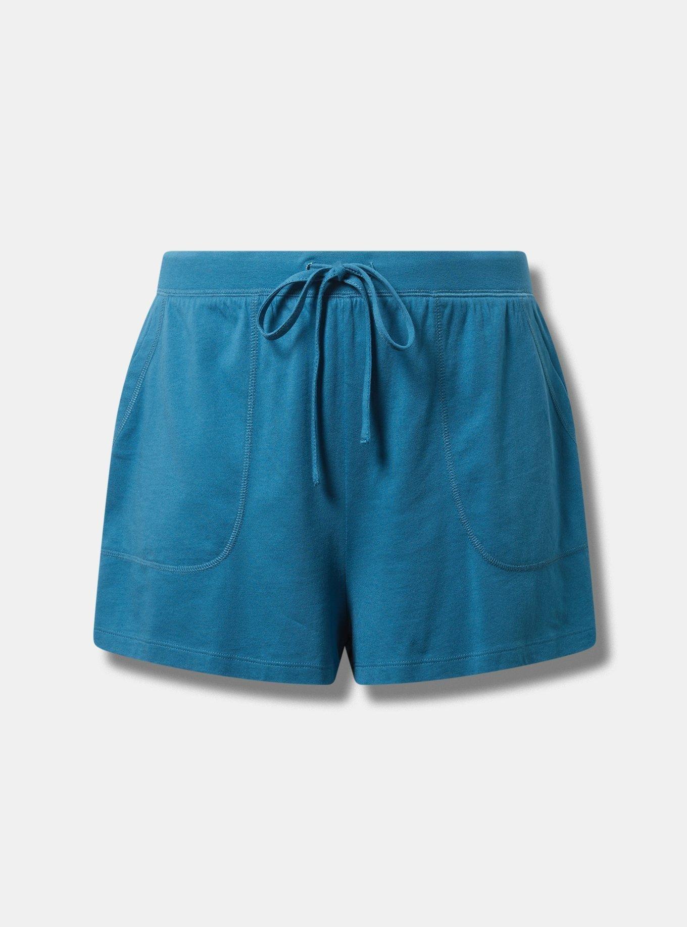 Cotton Modal Ribbed Band Lounge Short