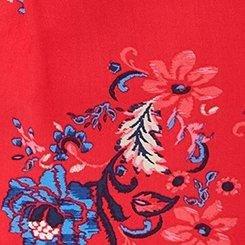 Challis Button Down Tie Front Crop, TORI SKETCH JACO LOLLIPOP, swatch