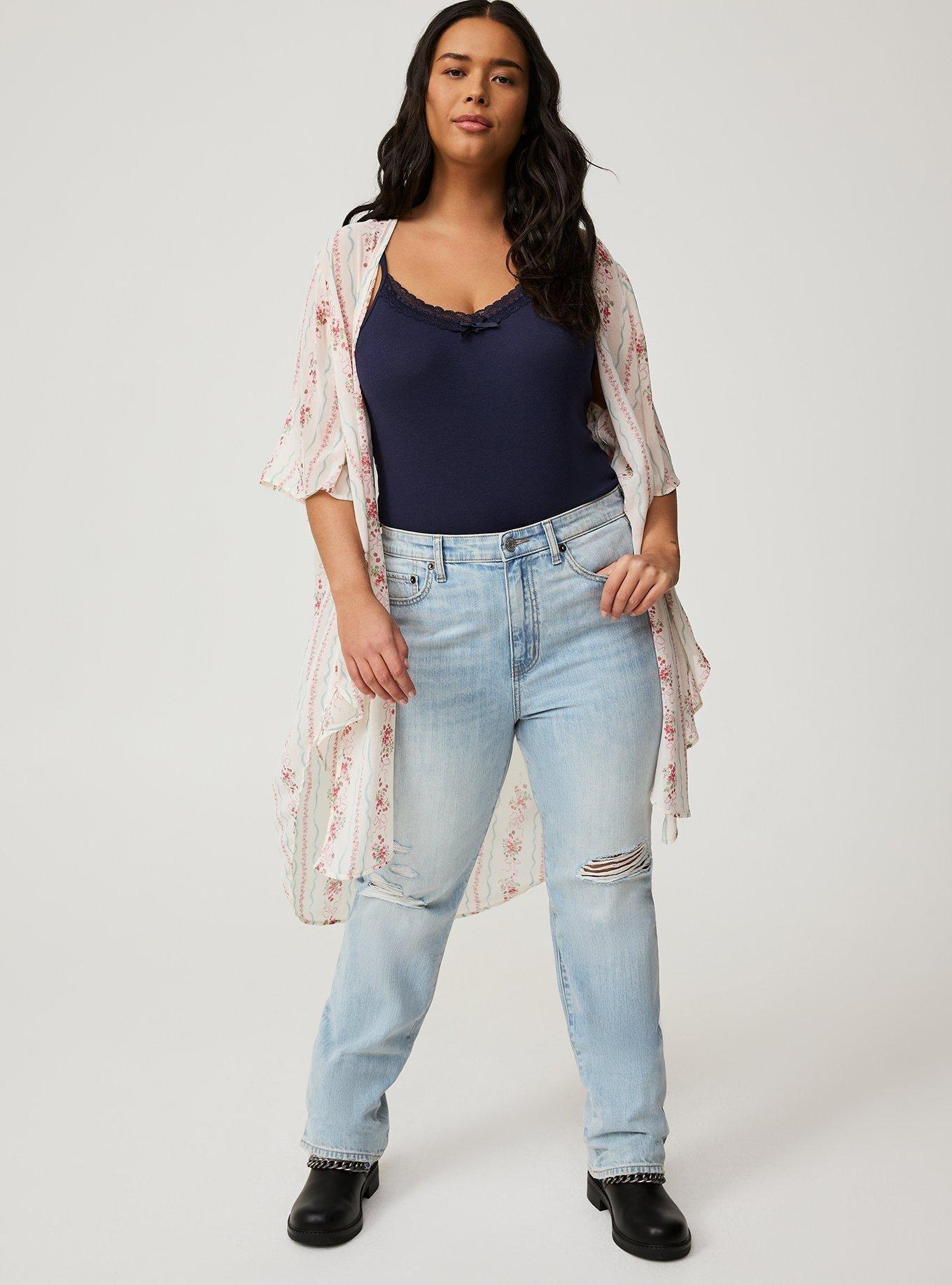 Shirttail Kimono