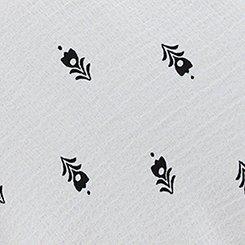 Textured  Chiffon Kimono, TOVA MOTIFS IVORY, swatch