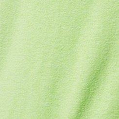 Cotton Longline Boyfriend Cardigan Sweater, JADE LIME, swatch