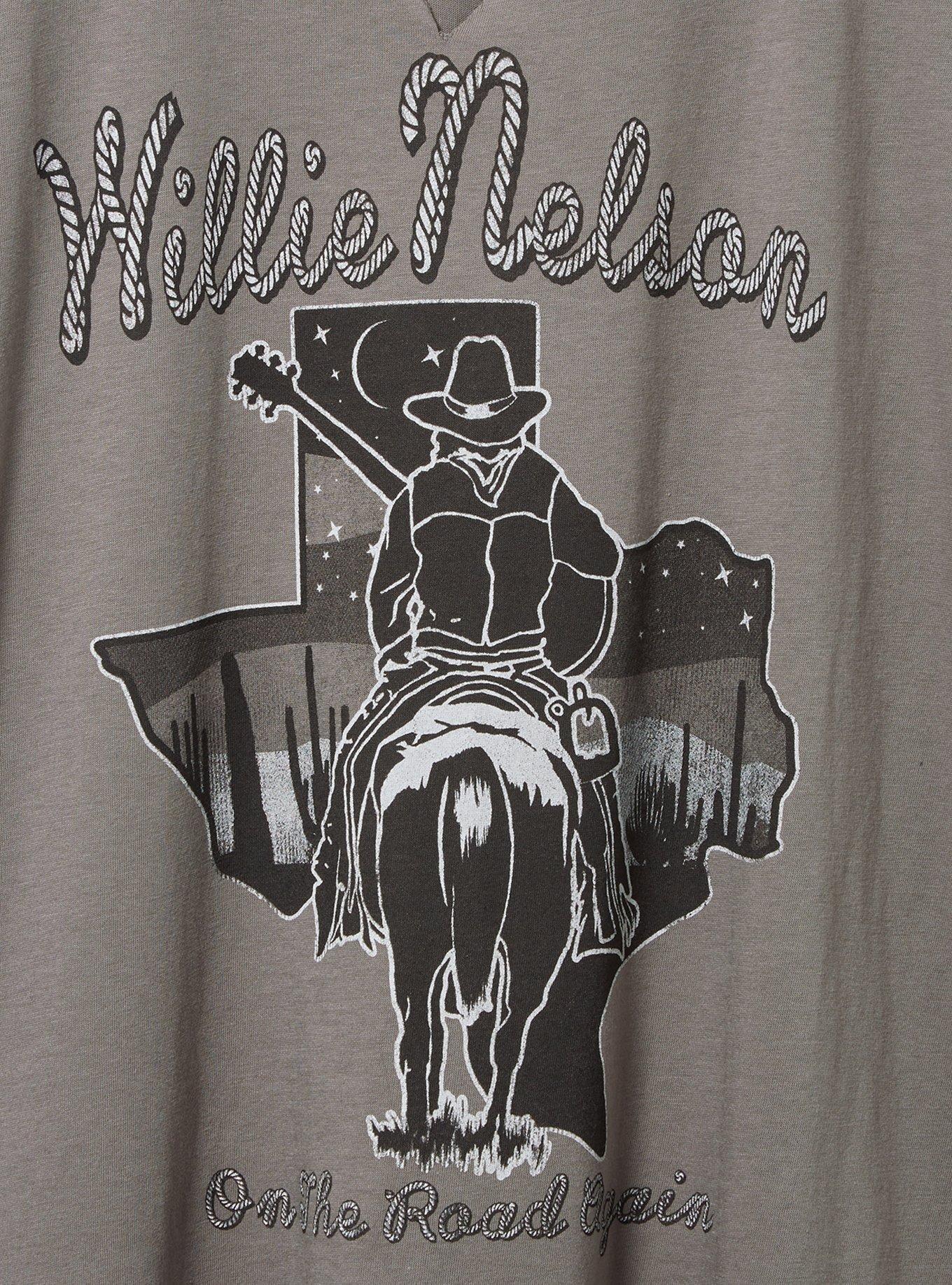 Willie Nelson Classic Fit Cotton Choker Tee