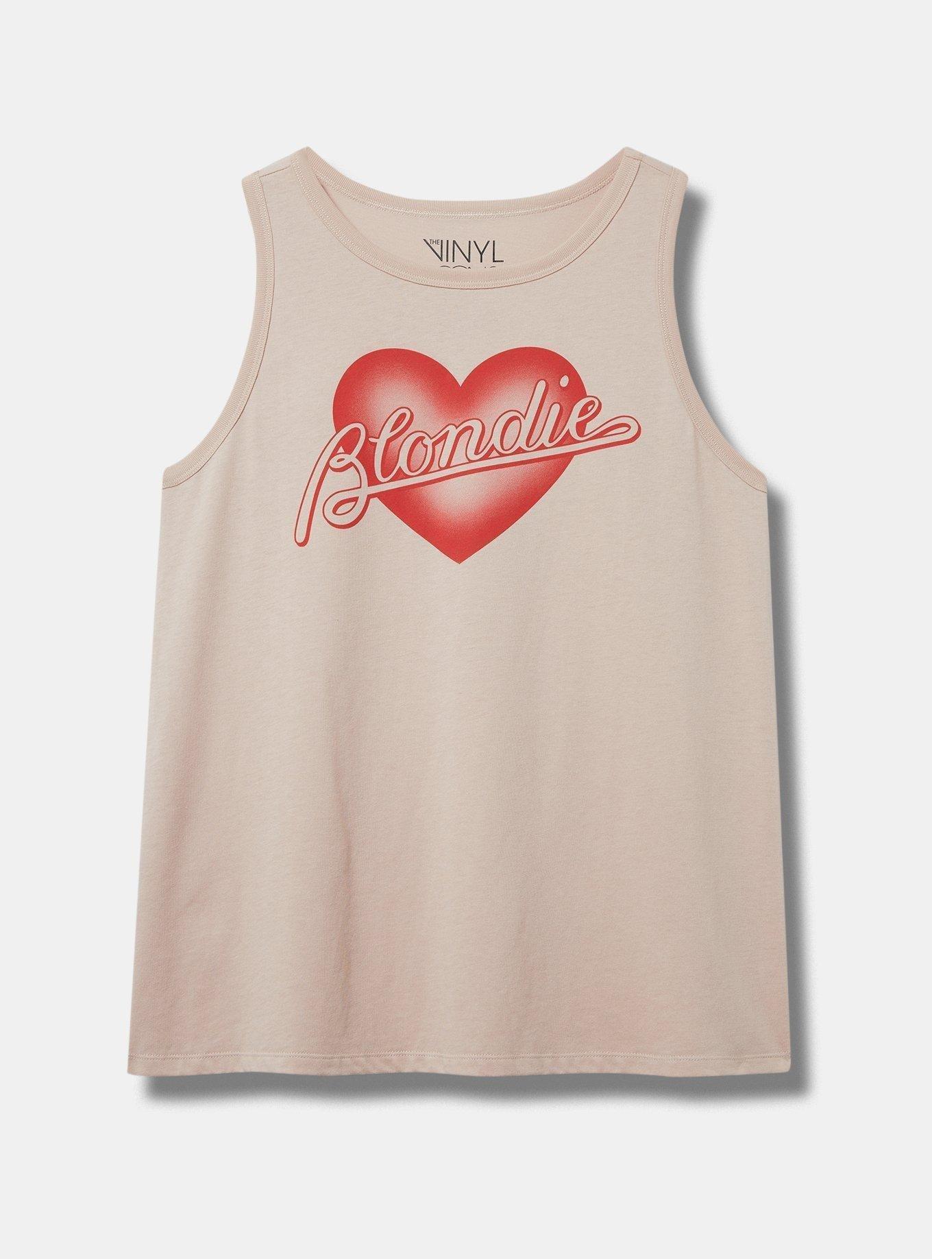 Blondie Classic Fit Cotton Crew Tank