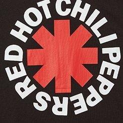 Red Hot Chili Peppers Classic Fit Cotton Crew Tee, DEEP BLACK, swatch
