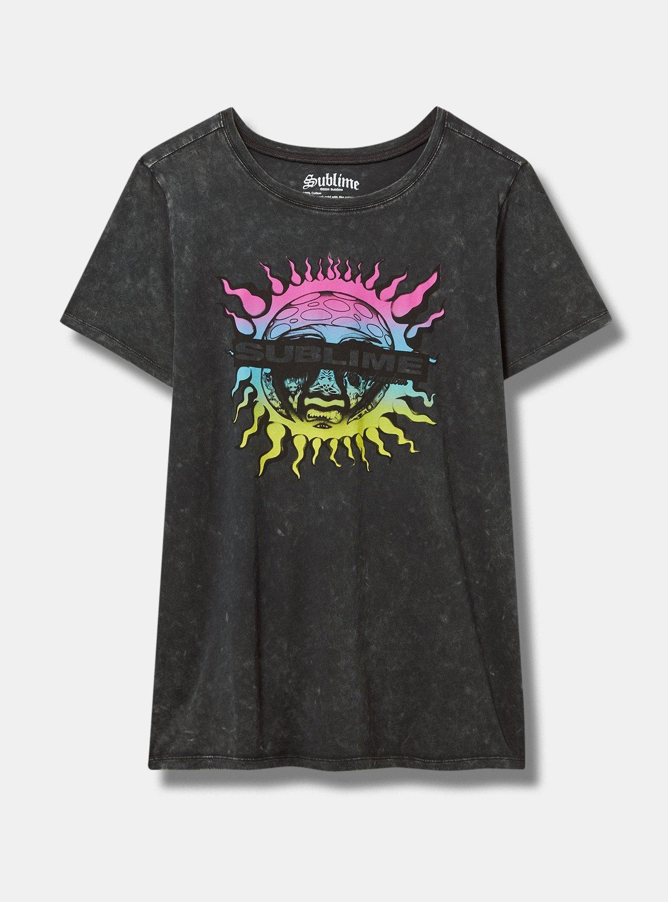 Sublime Sun Classic Fit Cotton Crew Tee