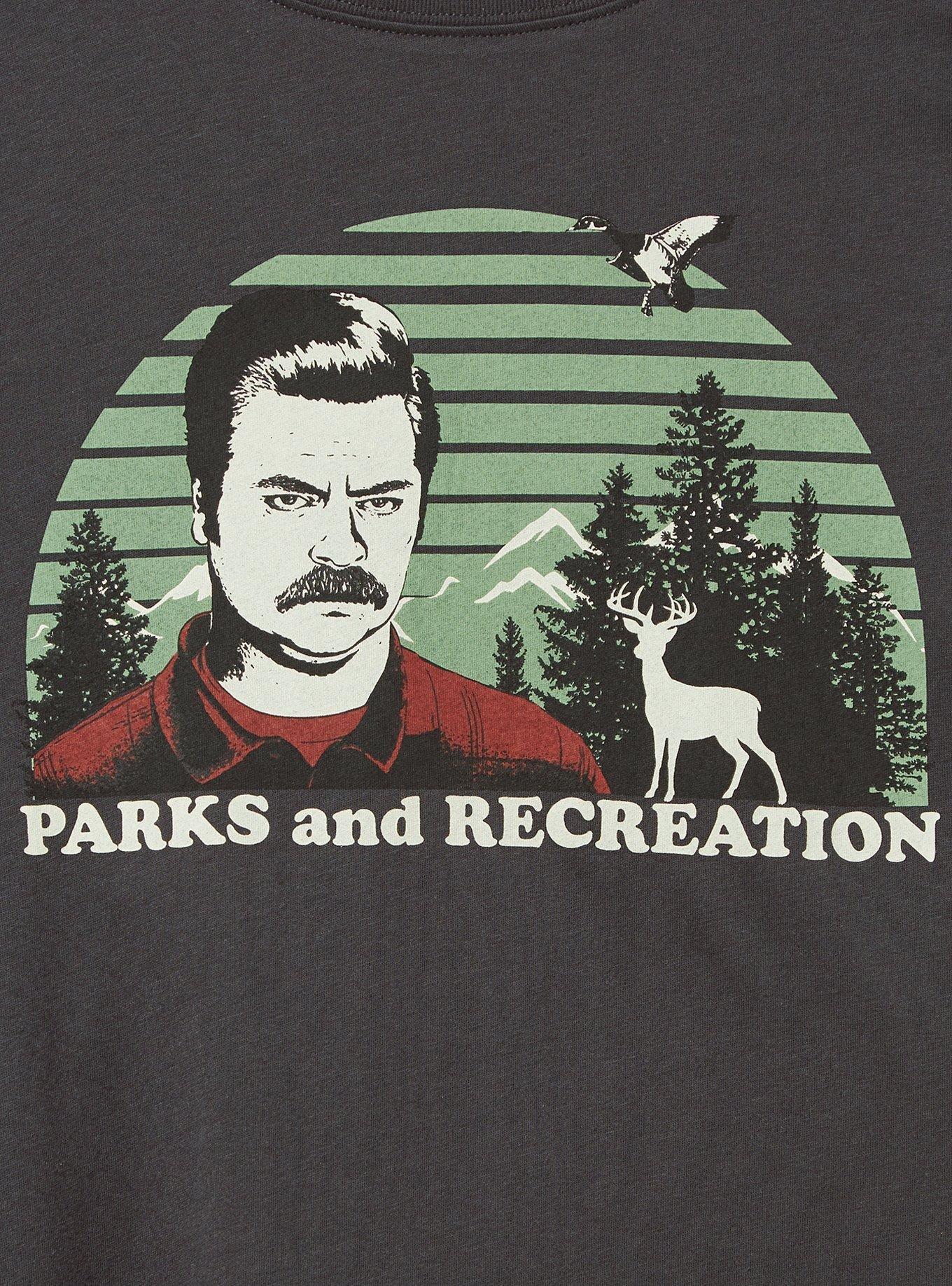 Parks and Recreation Classic Fit Cotton Crew Tee