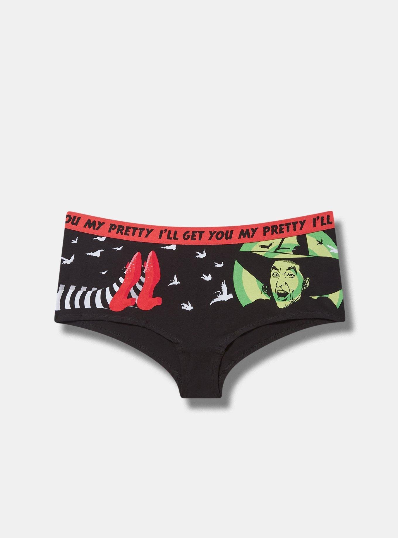 Wizard Of Oz Mid-Rise Cotton Brief Boyshort Panty