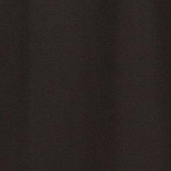 Georgette Crochet Mock Neck Cold Shoulder Top, DEEP BLACK, swatch