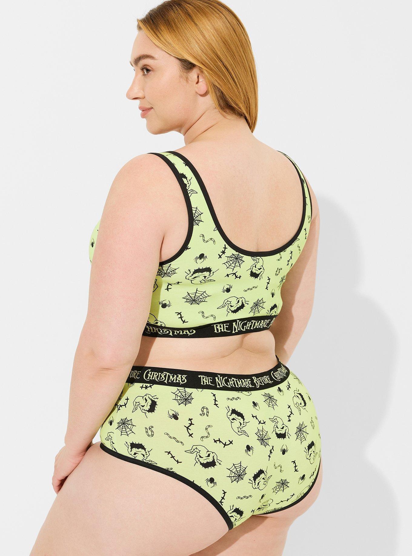Disney Nightmare Before Christmas Oogie Boogie Mid-Rise Cotton Cheeky Panty