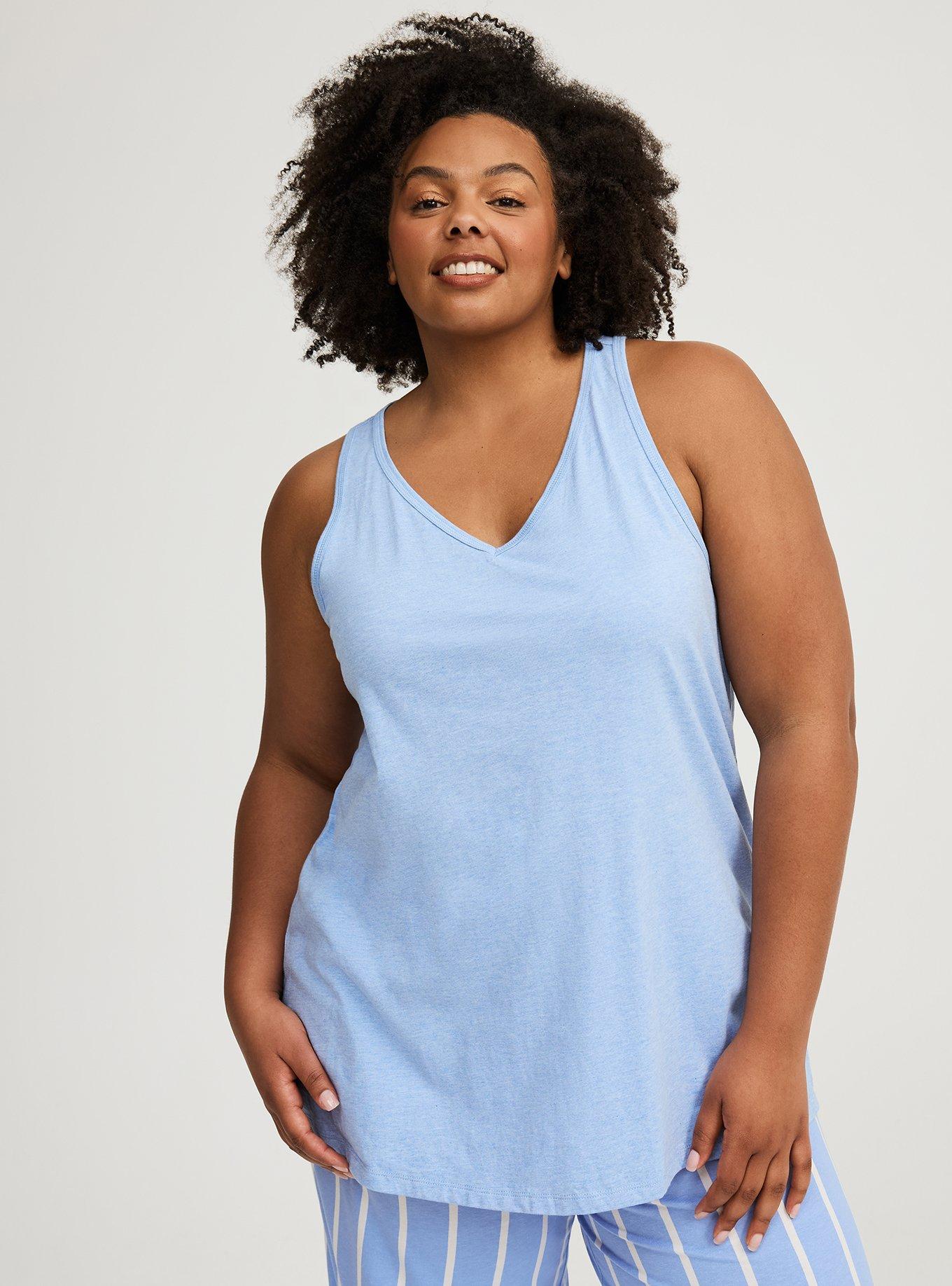 Cotton Modal Lounge Swing Tank