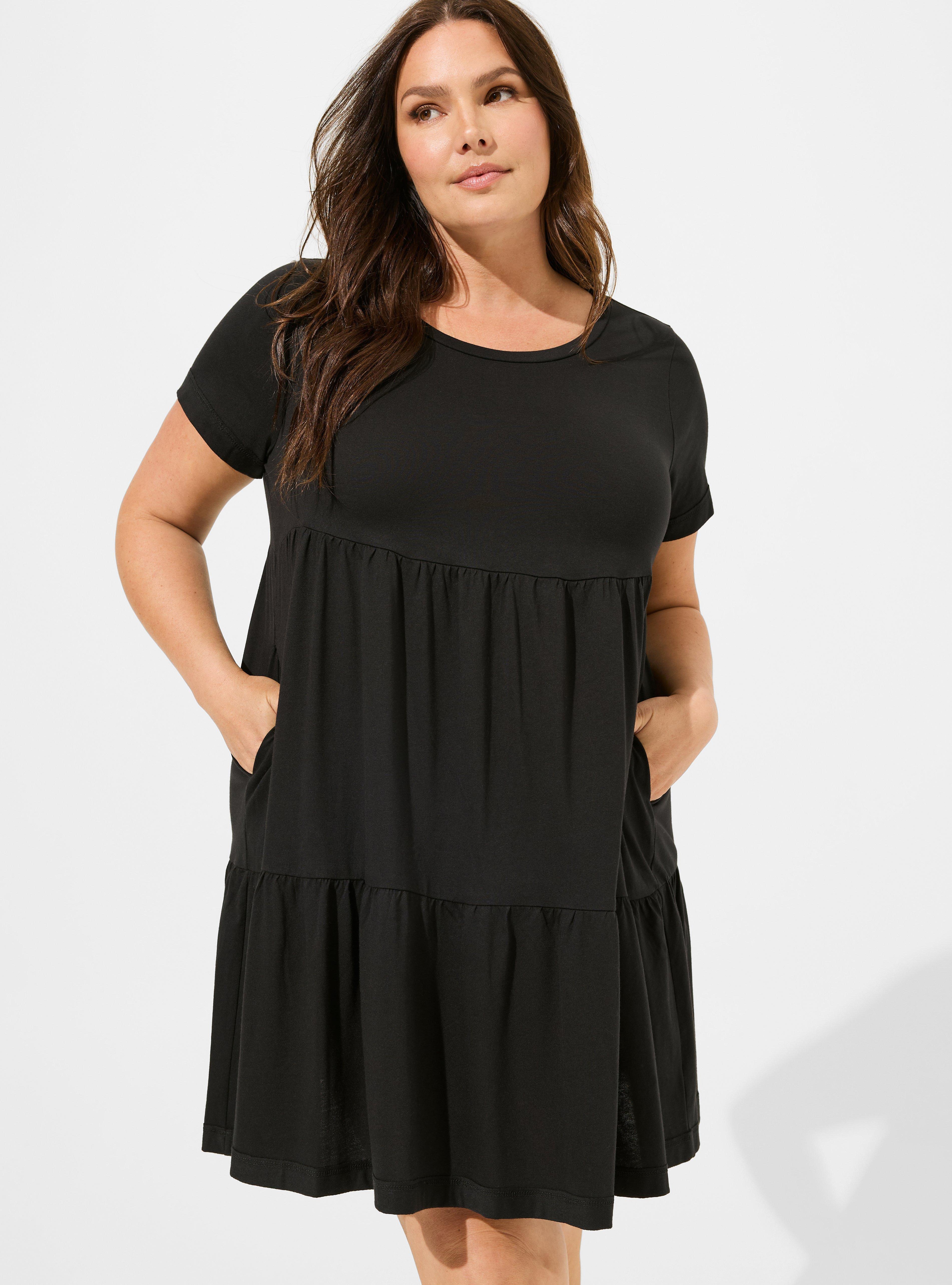 Cotton Modal Babydoll Lounge Dress