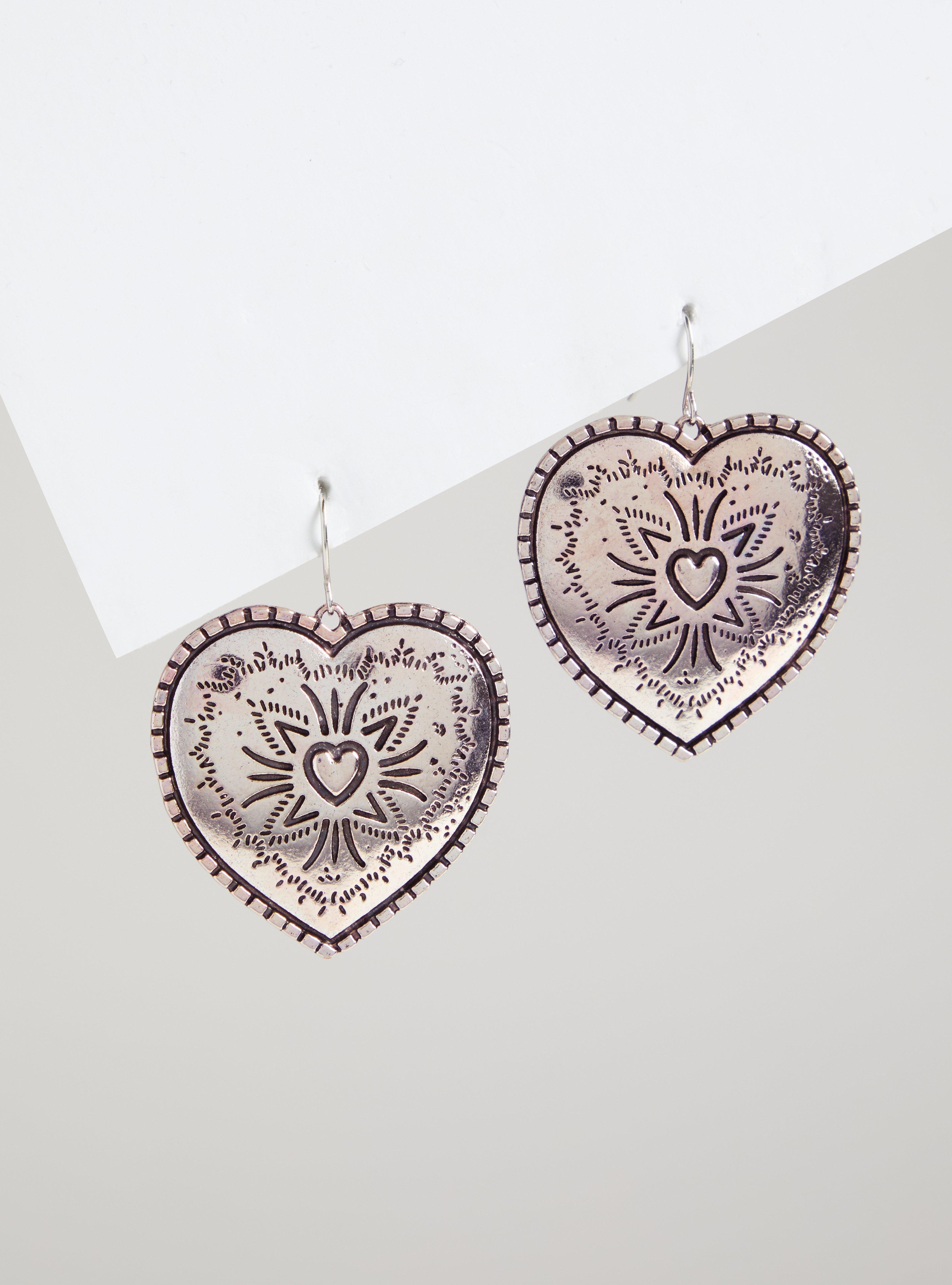 Heart Statement Earring