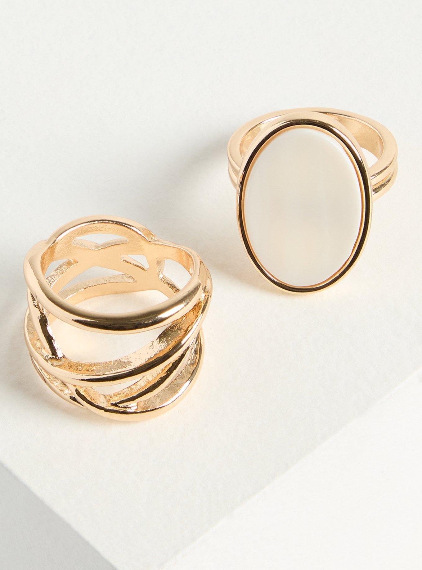 Stone statement online rings