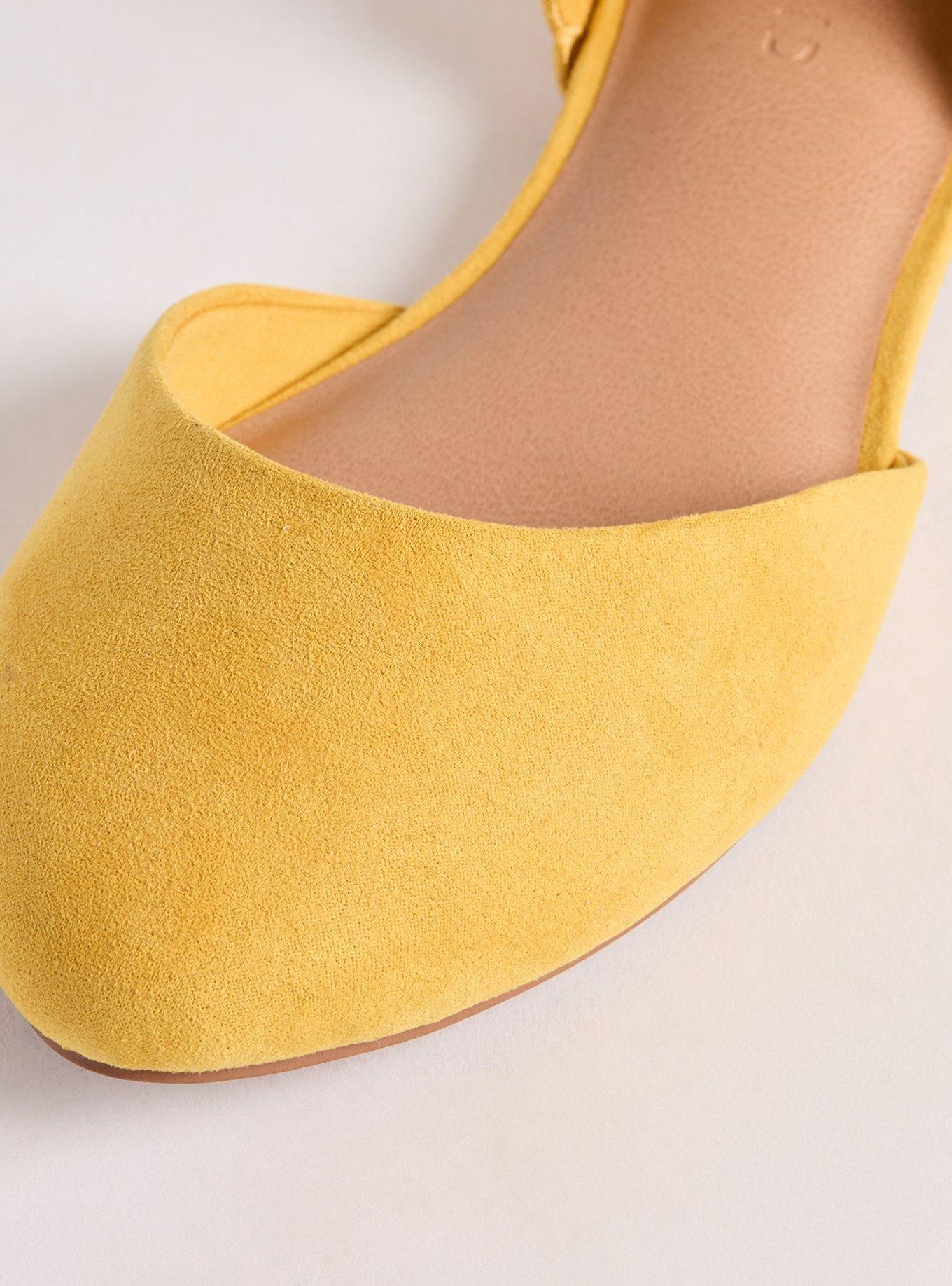 Scalloped Flat (WW), MUSTARD, alternate