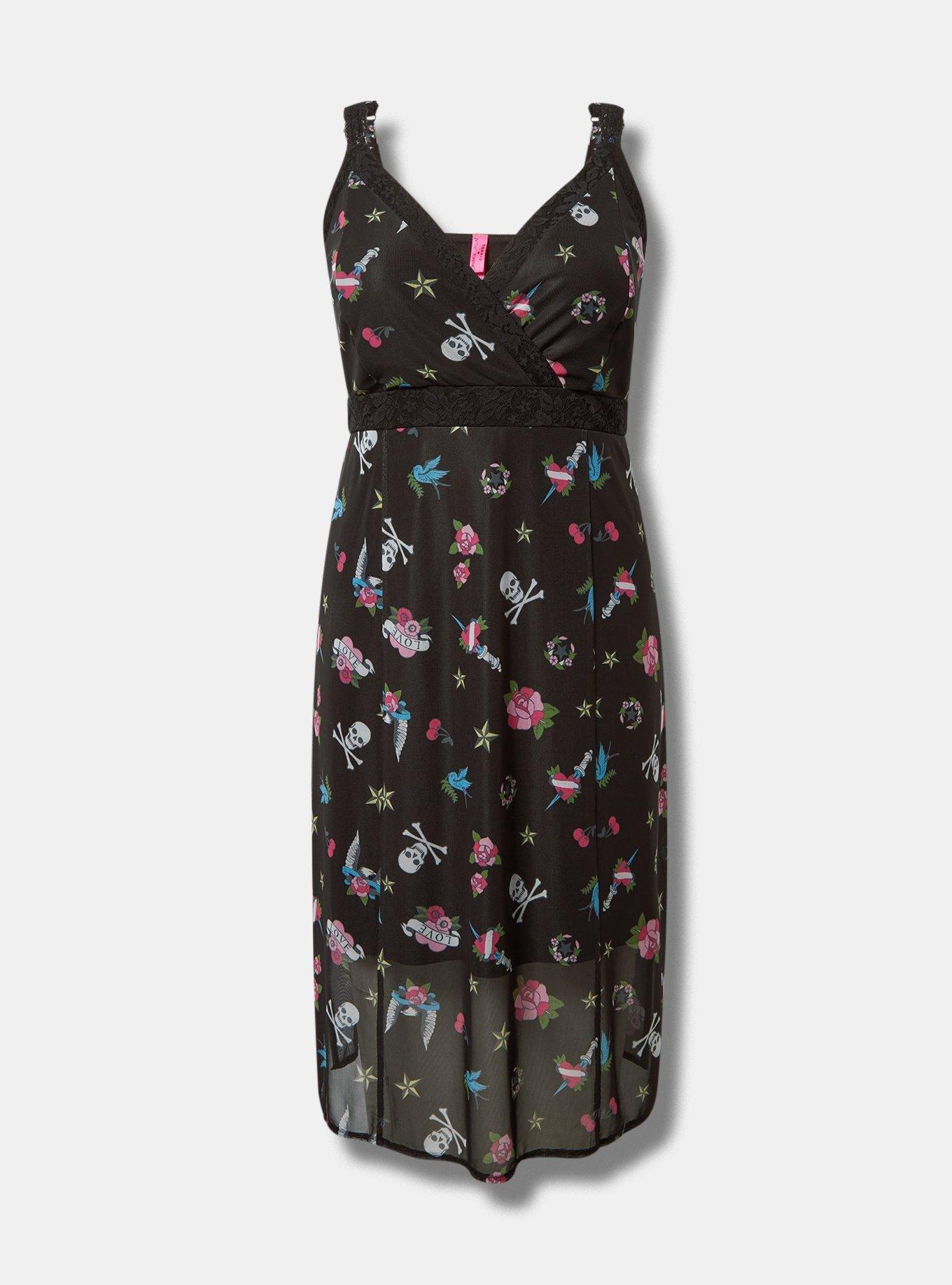 Betsey Johnson Tattoo Midi Dress