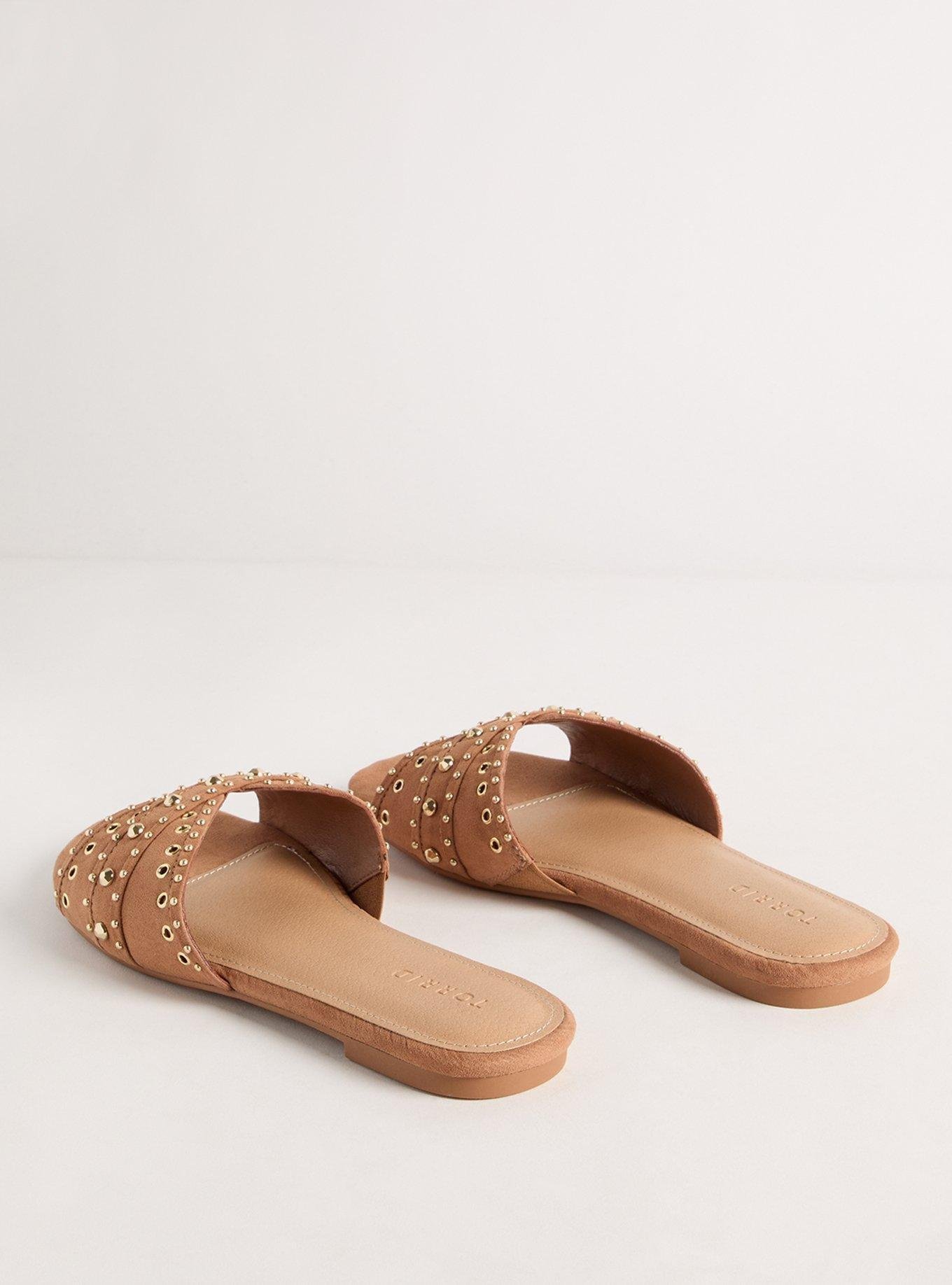 Plus Size - Studded H-Band Slide (WW) - Torrid