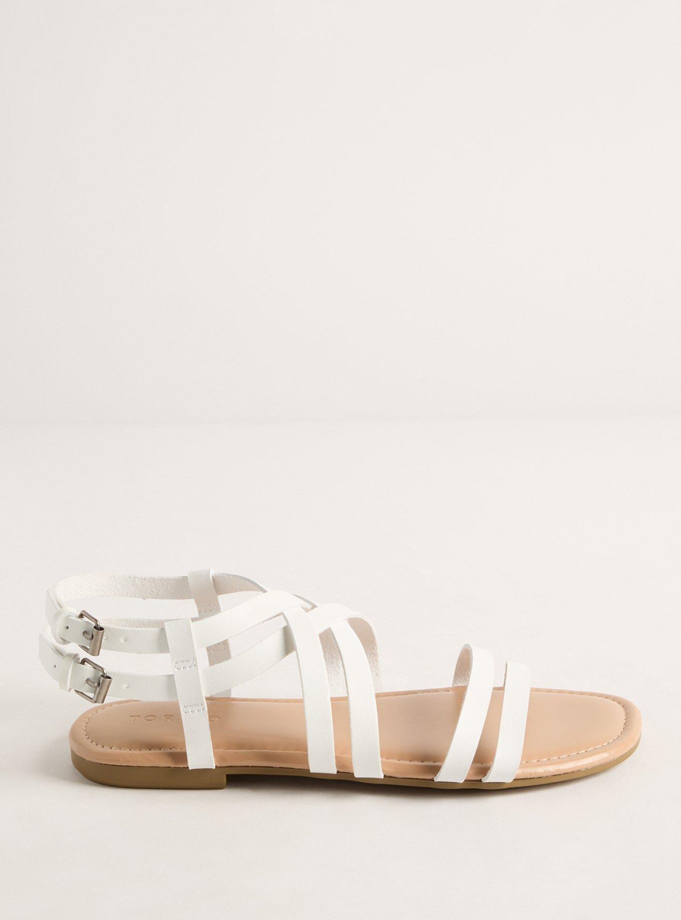 Double Buckle Gladiator Sandal (WW