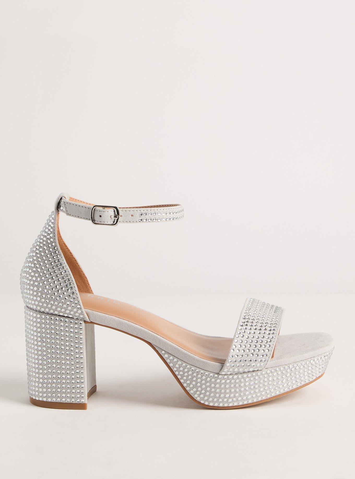 All Over Embellished Platform Sandal (WW