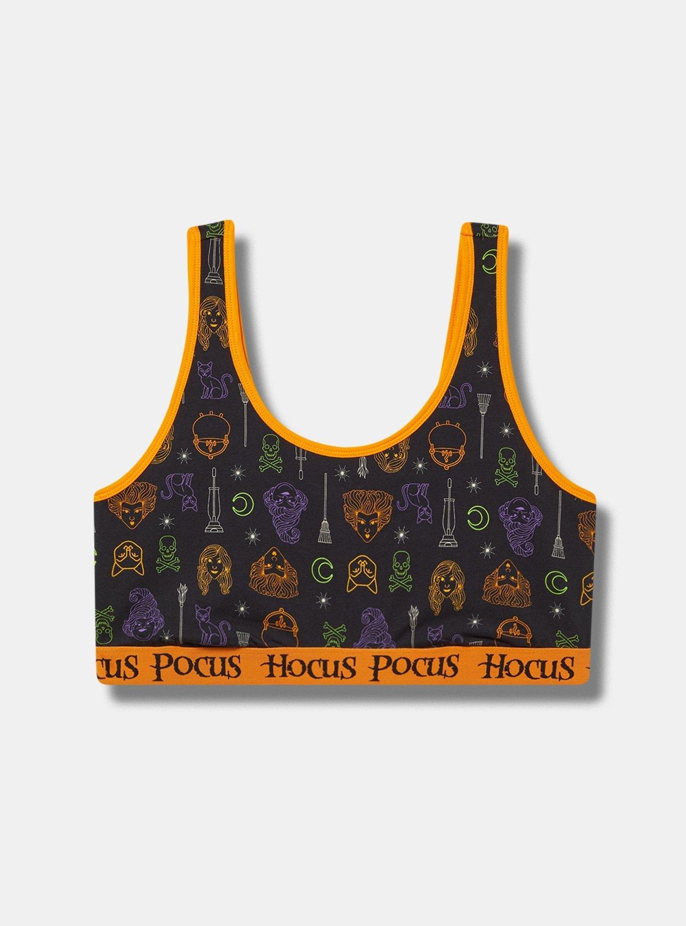 Disney Hocus Pocus Scoop Neck Bralette