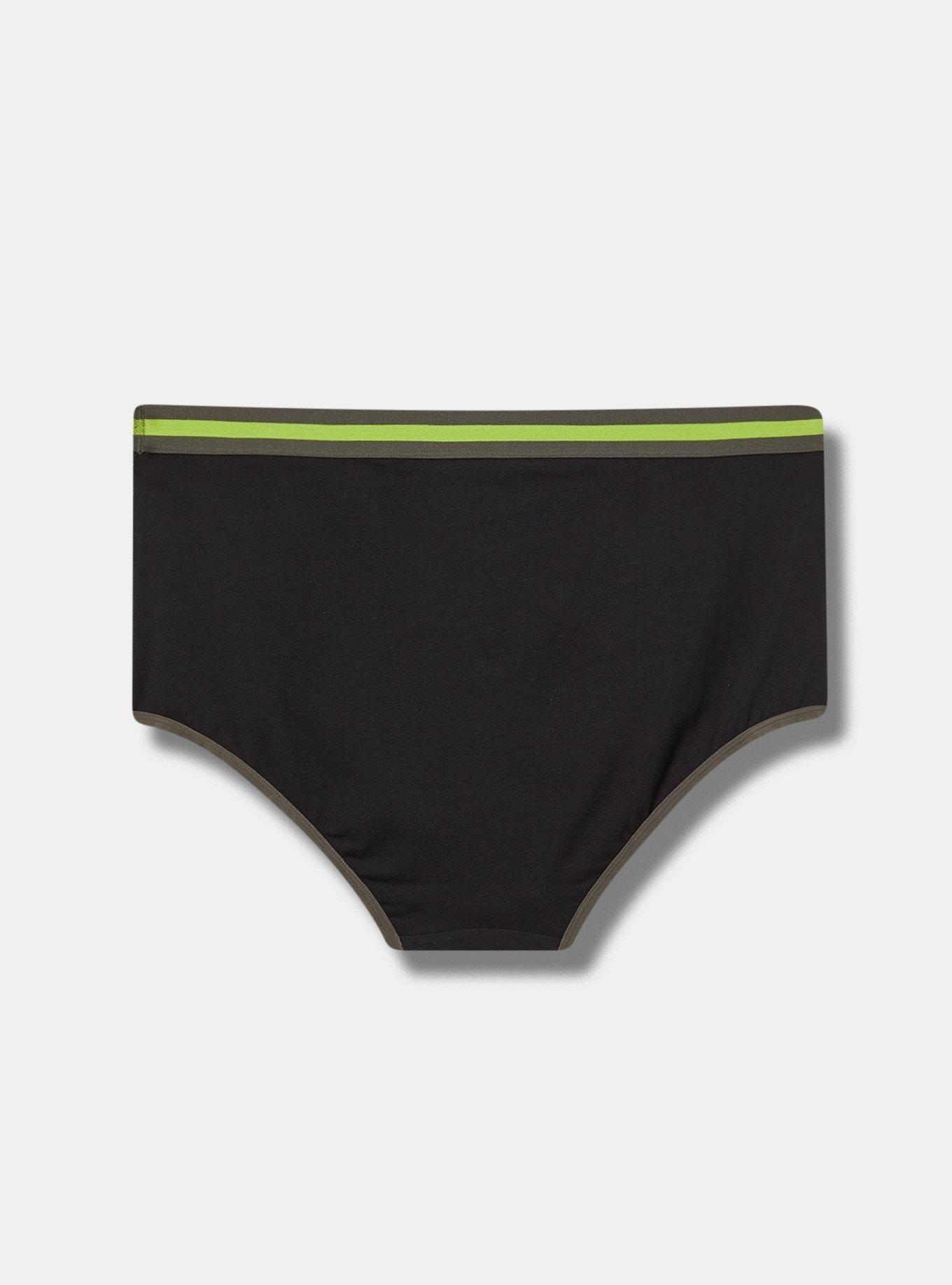 Beetlejuice Cotton Mid-Rise Brief Panty