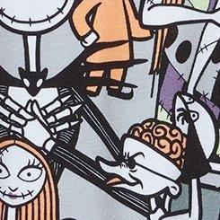 Nightmare Before Christmas Mid-Rise Cotton Boyshort Panty, MULTI, swatch