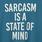 Sarcasm Mind Classic Fit Heritage Jersey Tee, BLUE, swatch