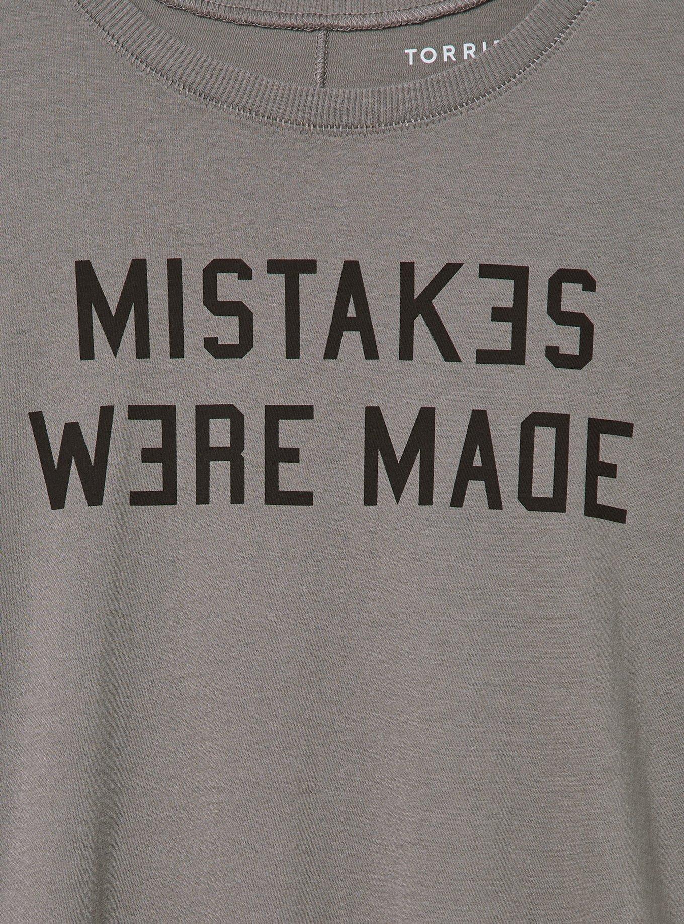 Mistakes Classic Fit Heritage Jersey Crew Tee