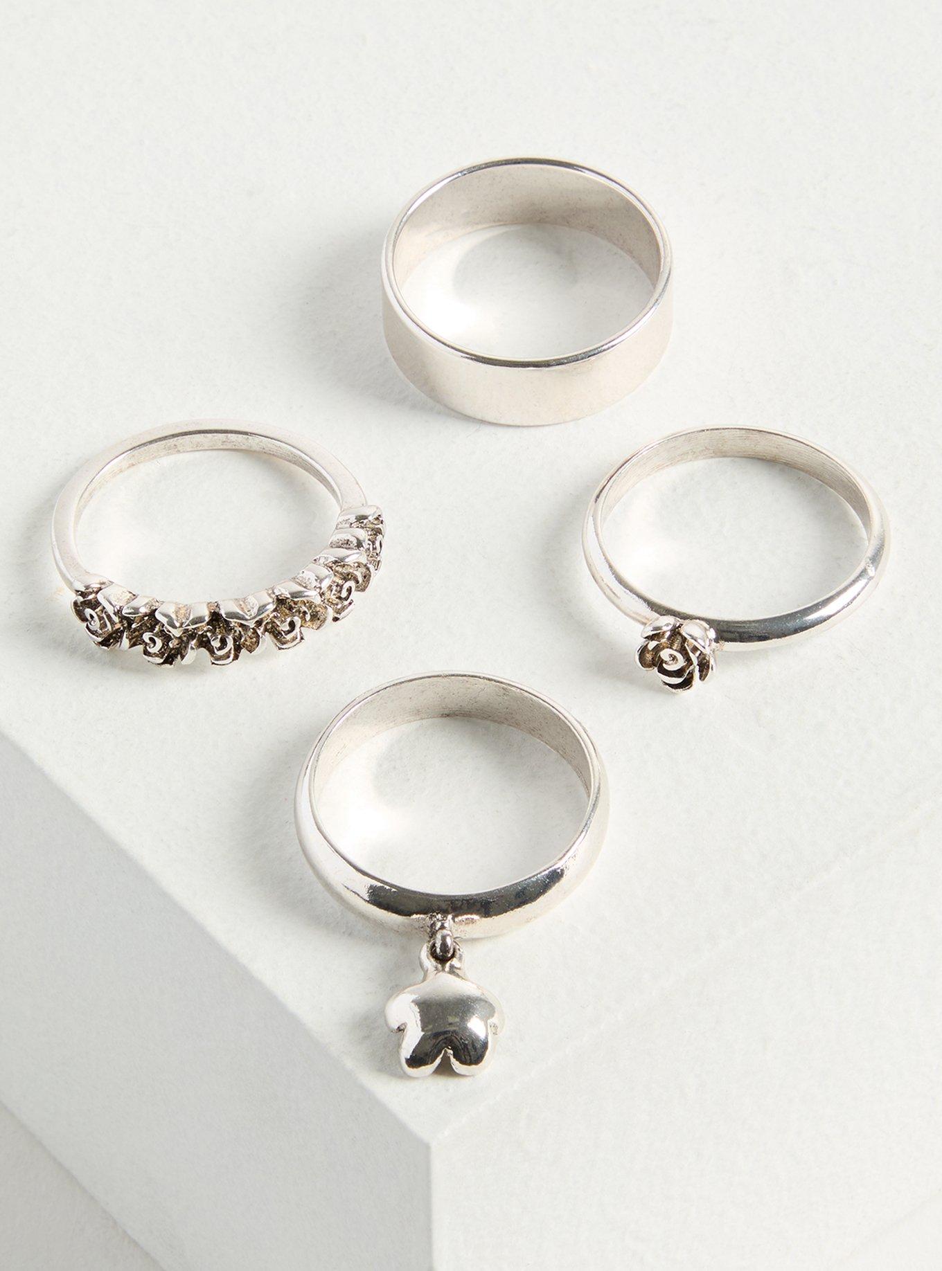 Rosette Ring Set