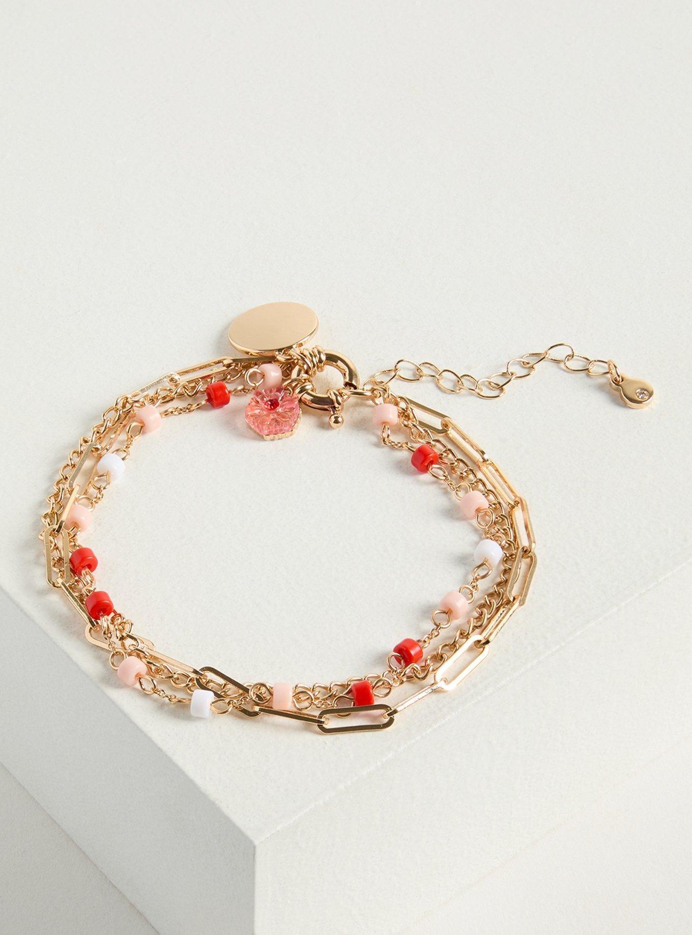 Floral Clasp Bracelet