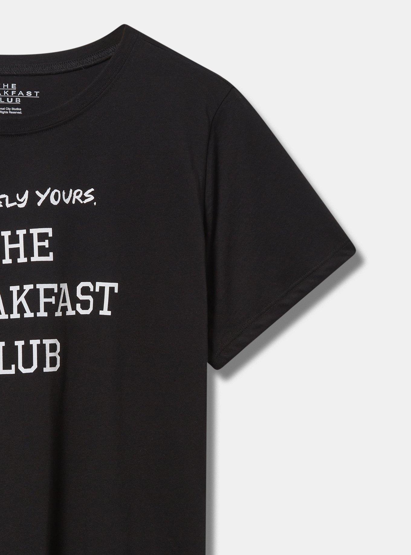 Breakfast Club Classic Fit Cotton Crew Tee, DEEP BLACK, alternate