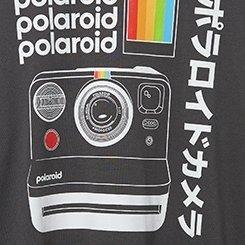 Polaroid Classic Fit Cotton Crew Tee, VINTAGE BLACK, swatch