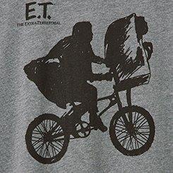 ET Bike Classic Fit Cotton Crew Tee, MEDIUM HEATHER GREY, swatch