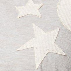 Plus Size Relaxed Crew Sleep Tee, LIGHTEST HEATHER GREY, swatch