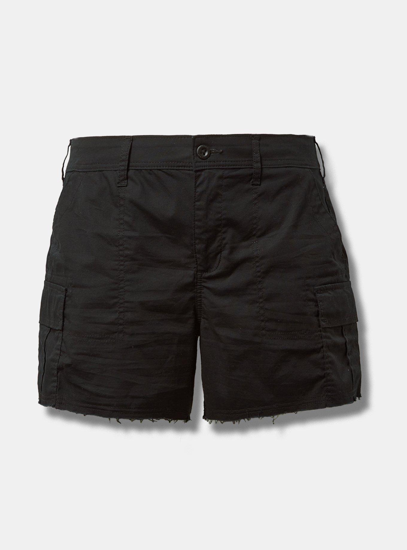 5 Inch Poplin Cargo High Rise Short