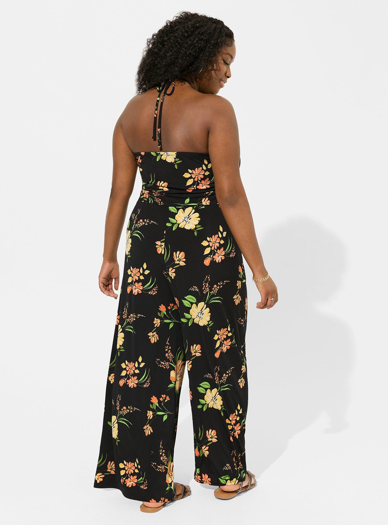 Studio Knit O-Ring Halter Jumpsuit