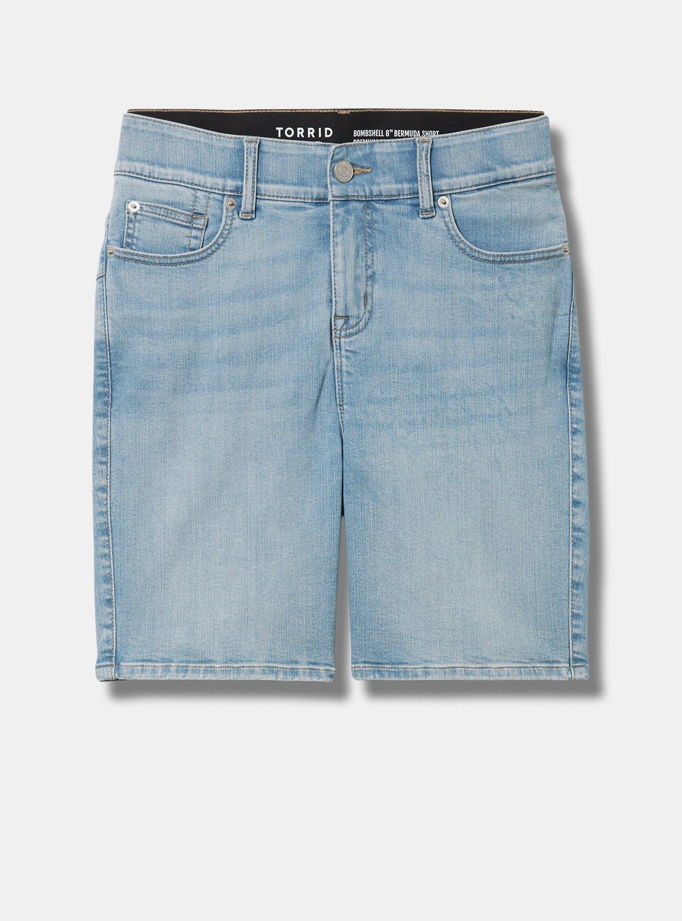 8 Inch Bombshell Premium Stretch High-Rise Short, SANTORINI, hi-res