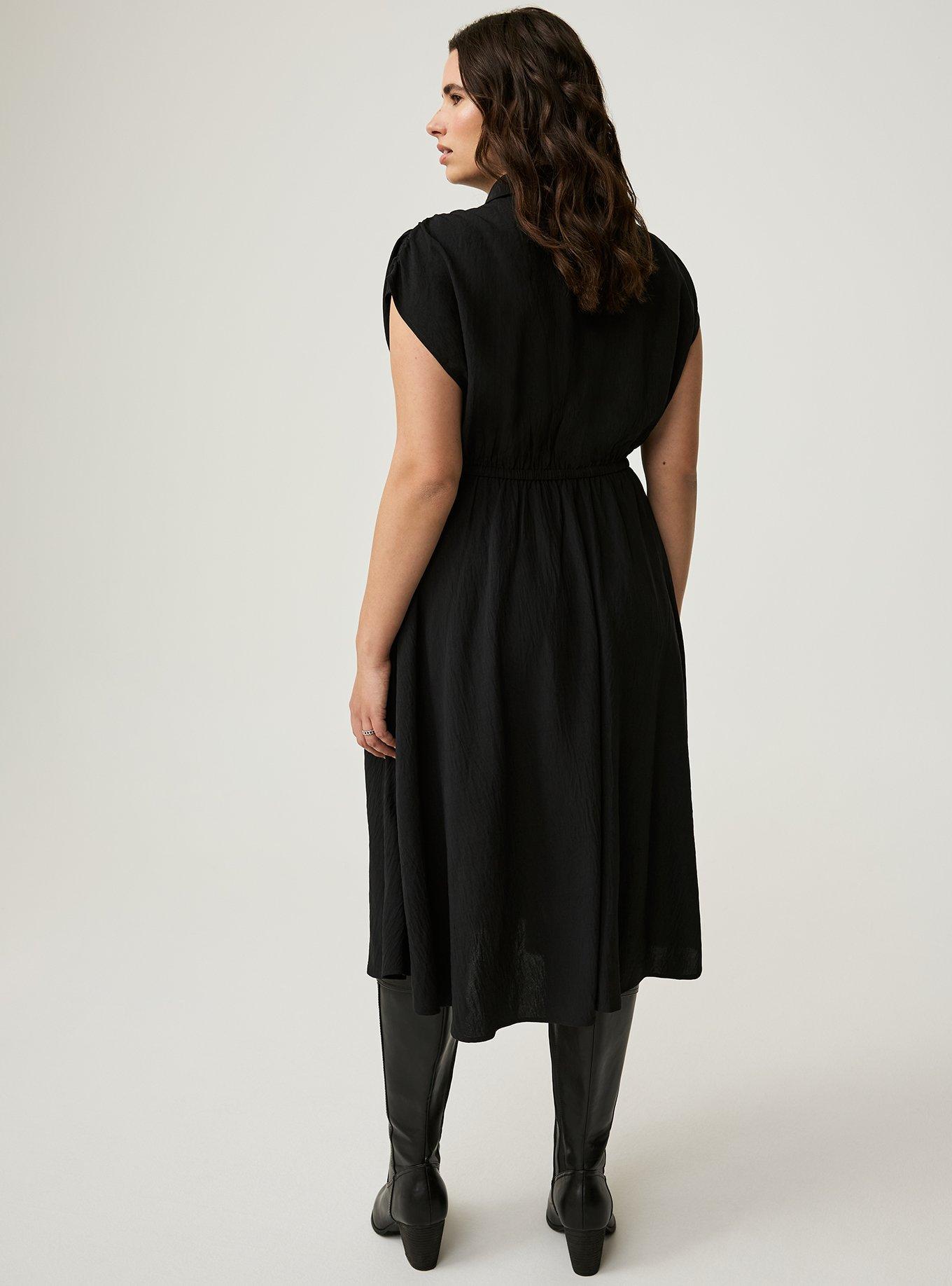 Dolman Midi Shirtdress