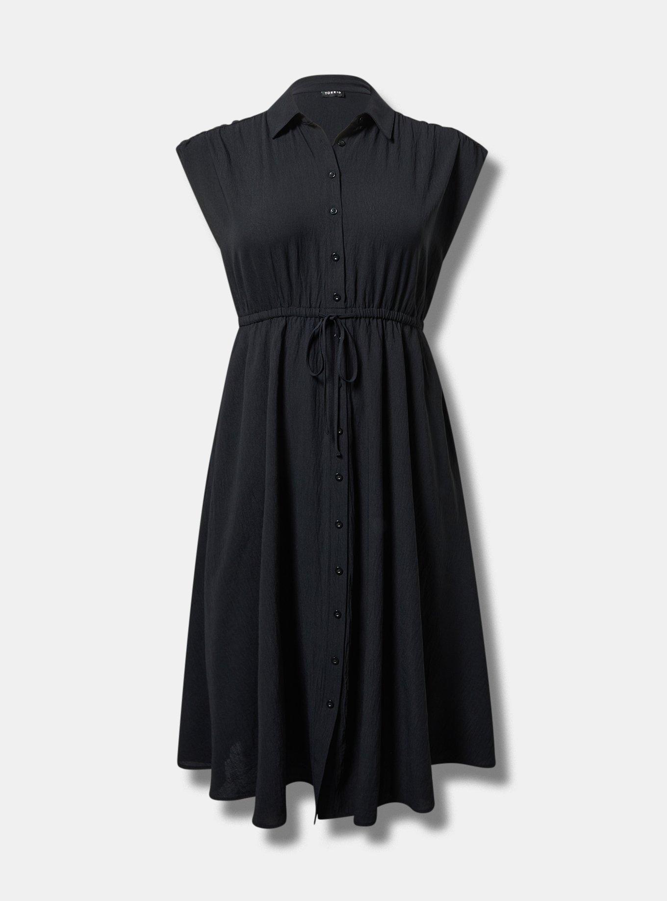 Dolman Midi Shirtdress