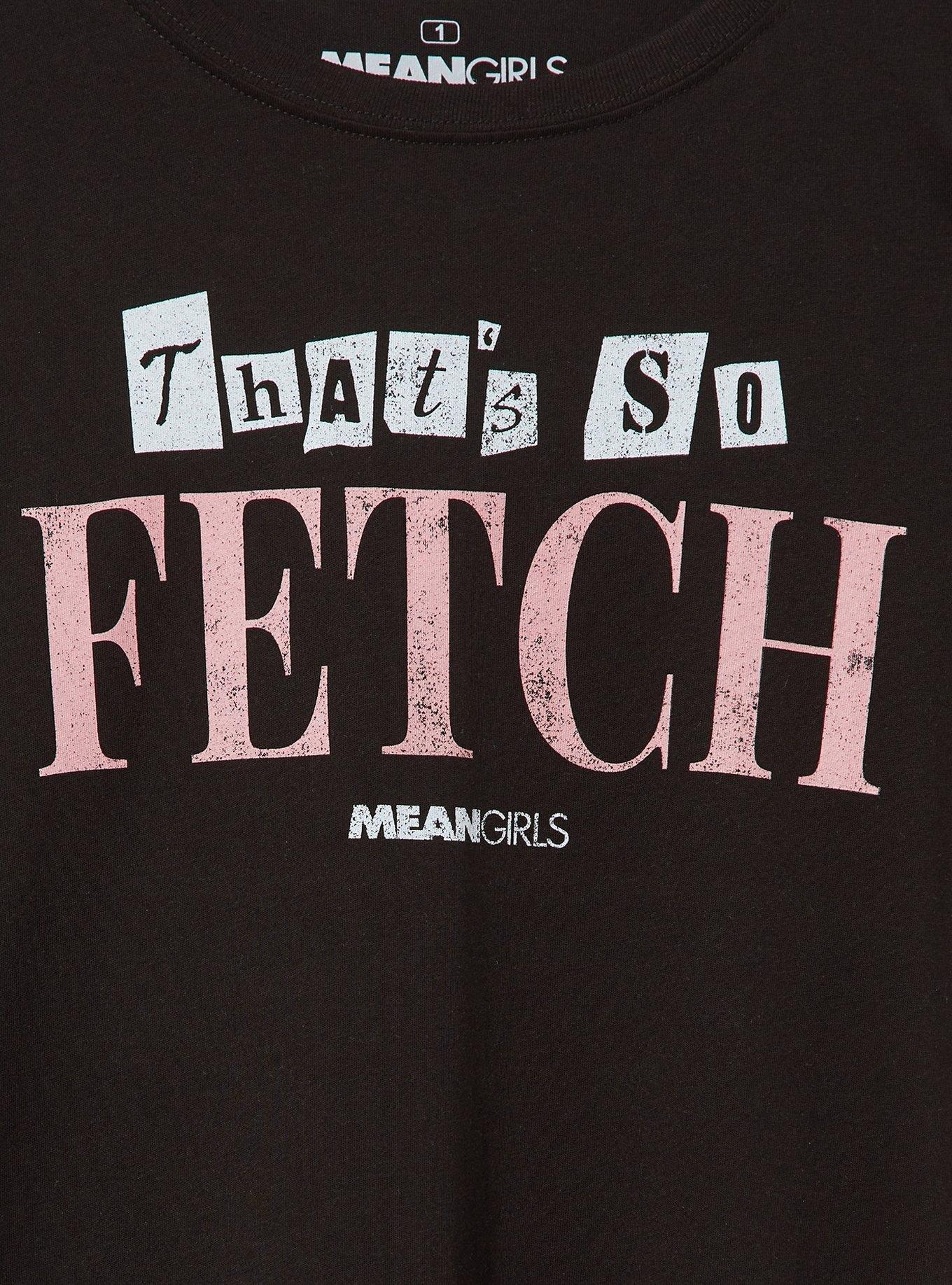 Mean Girls Fetch Classic Fit Cotton Crew Tee